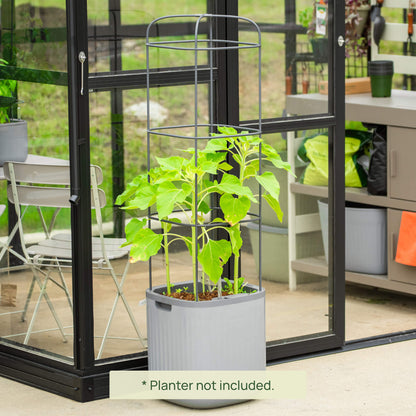 Adjustable Metal Trellis for Tomato Planter