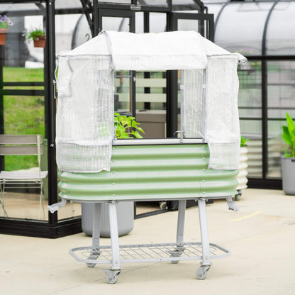 Frost Cover for Elevated Rolling Garden Bed