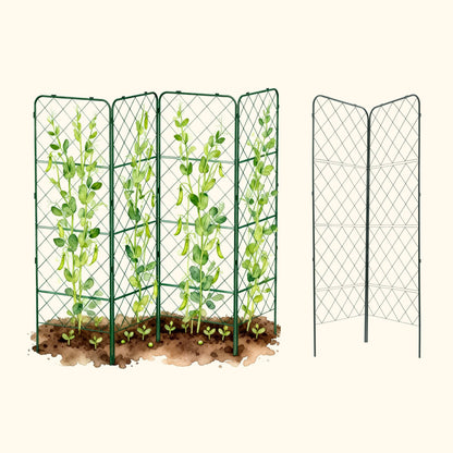 Heavy-Duty Adjustable A-Frame Trellis