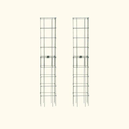 Product photo of modular square tomato cages, 16.5 inches