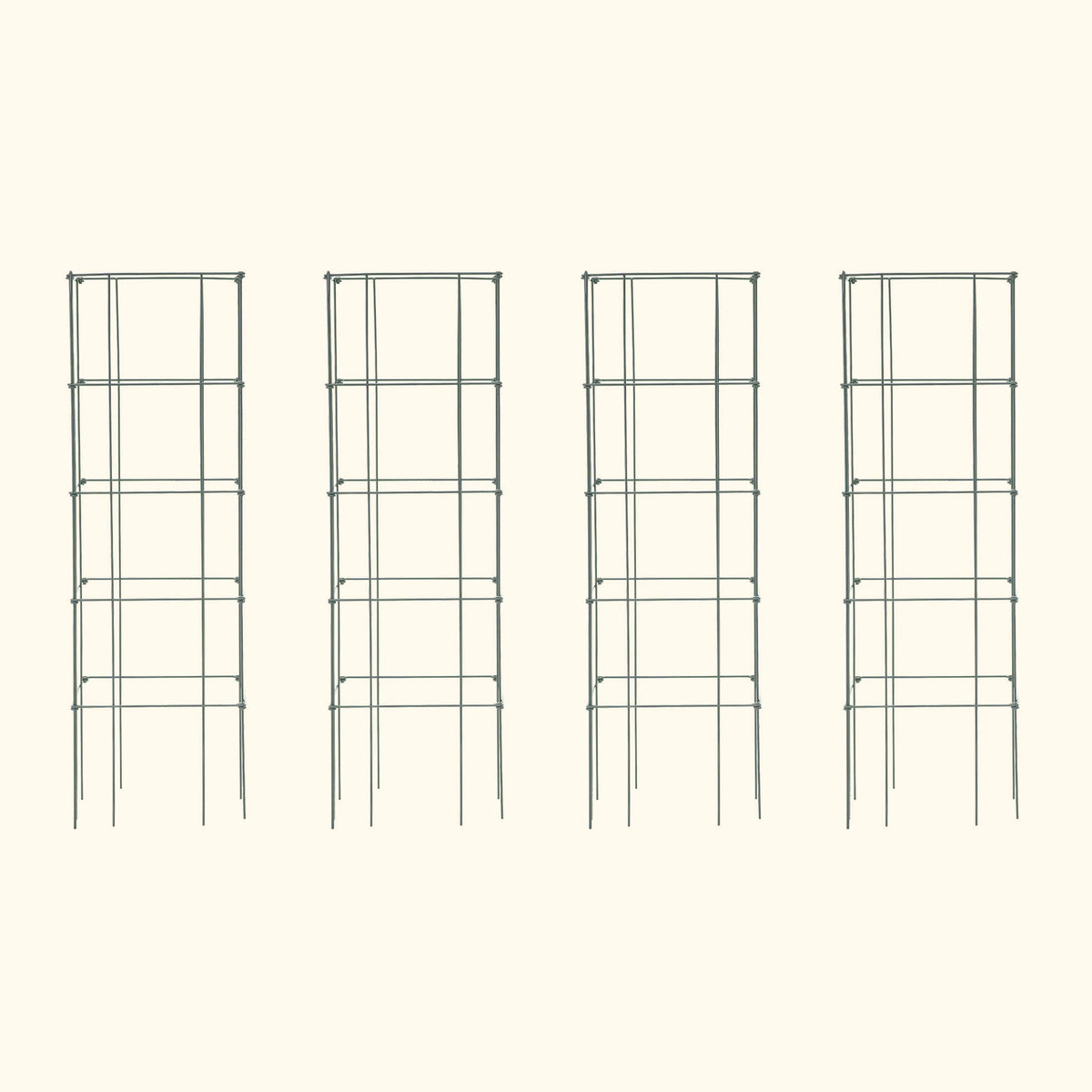 Product photo of modular square tomato cages, 11.5 inches