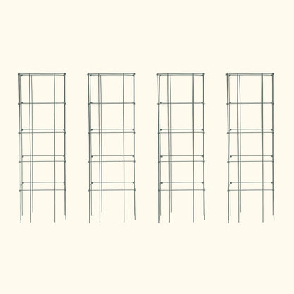 Product photo of modular square tomato cages, 11.5 inches