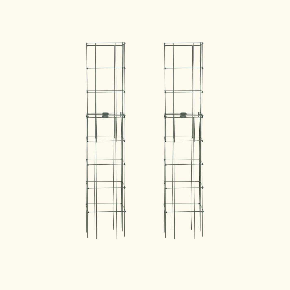 Product photo of modular square tomato cages, 14.5 inches
