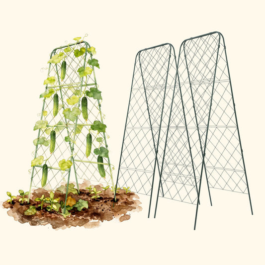 Heavy-Duty Adjustable A-Frame Trellis
