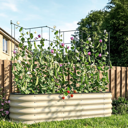Product photo of modular triangle tomato cages, 11.5 inches
