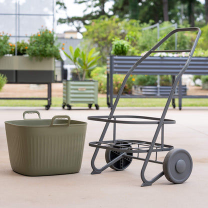 Rolling Garden Utility Cart, 12 Gallons