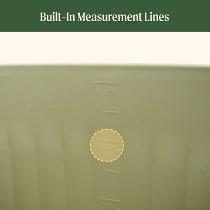 Product photo of 4-gallon garden utility tub