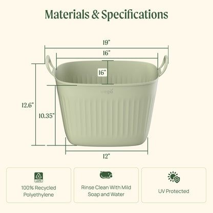 Product photo of 8-gallon garden utility tub