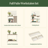 Product photo of patio workstation set