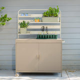Product photo of garden workstation cabinet