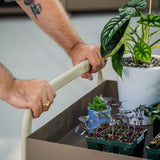 Product photo of rolling garden potting cart