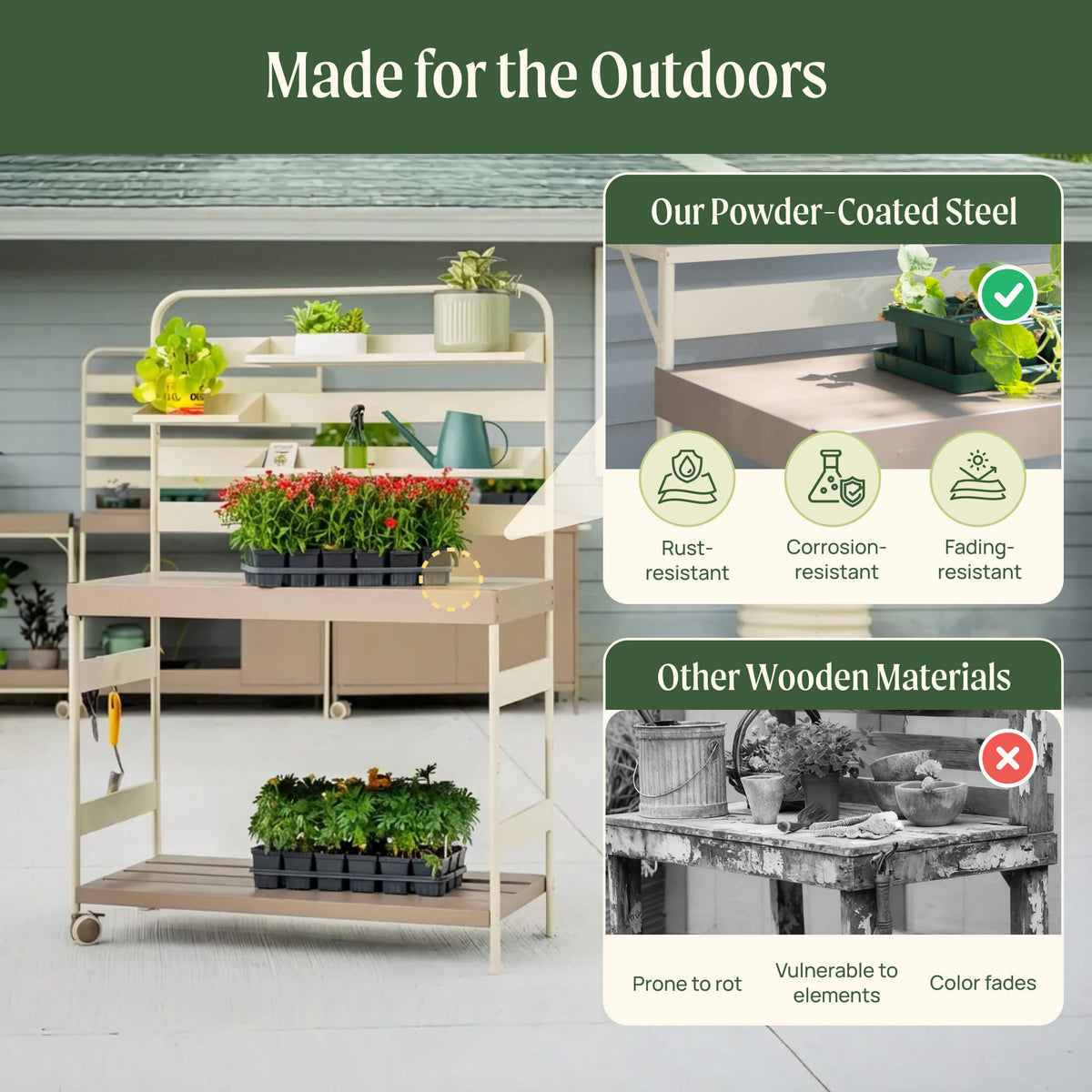 Product photo of garden workstation table