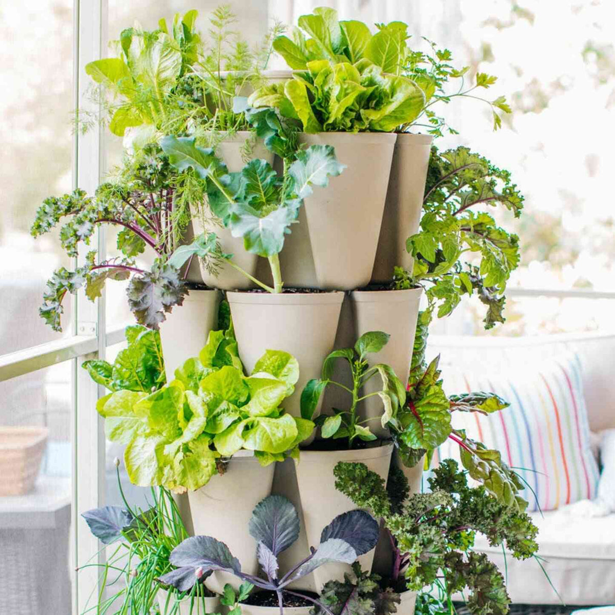 Product image of five tier vertical planter