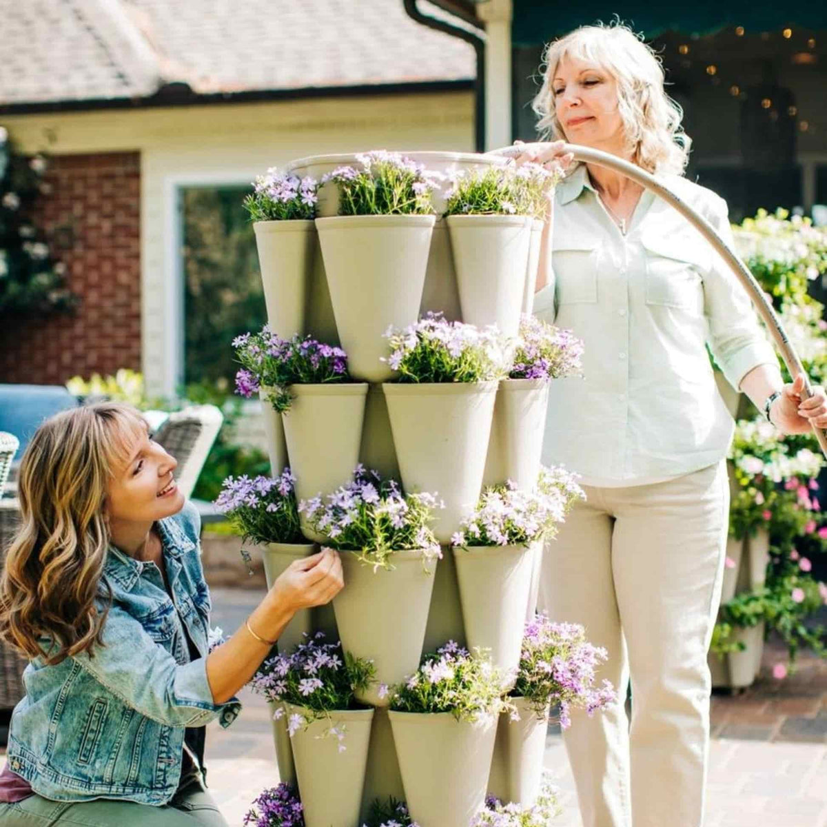 Product image of five tier vertical planter