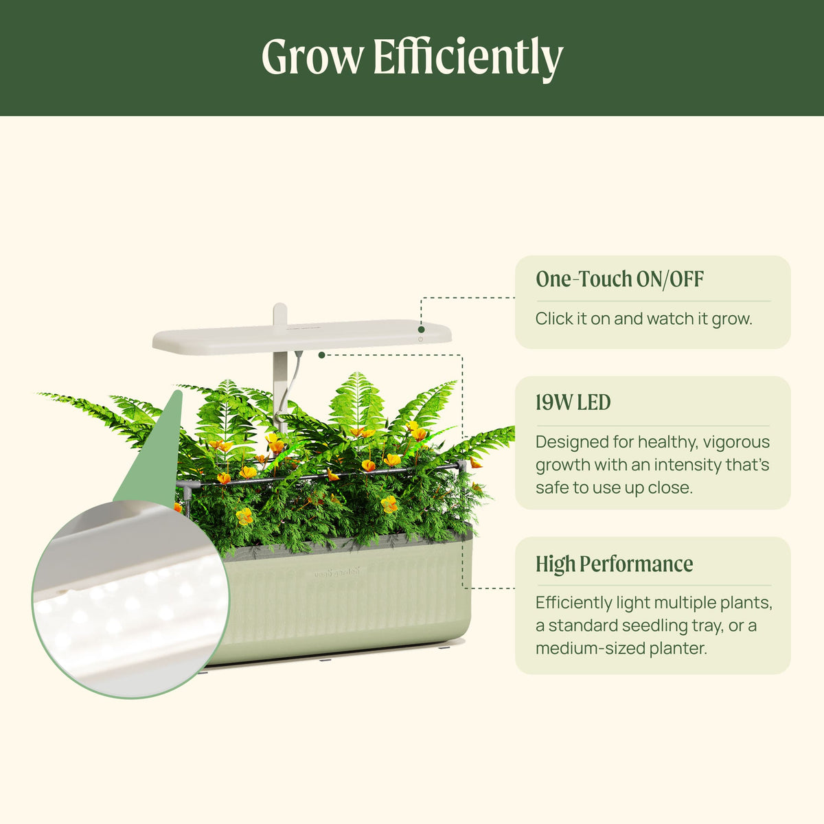Product photo of starter indoor grow light stand