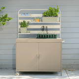 Product photo of potting bench hanging rack