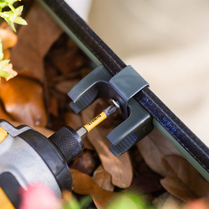 Product photo of snap-on irrigation clamp set