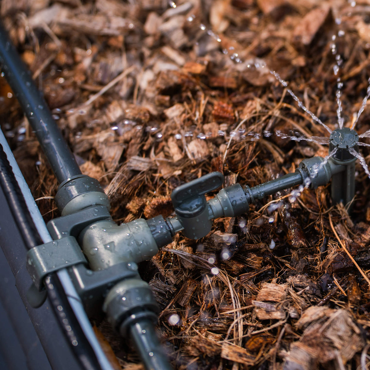 Product photo of snap-on irrigation clamp set