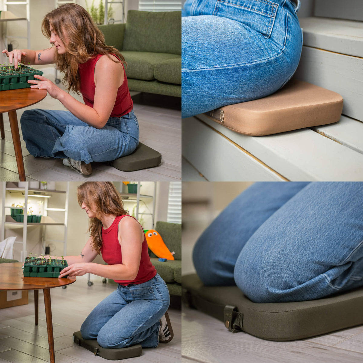 Aluminum Garden Kneeler and Seat