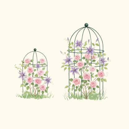 Birdcage Plant Trellis, 2 Pack