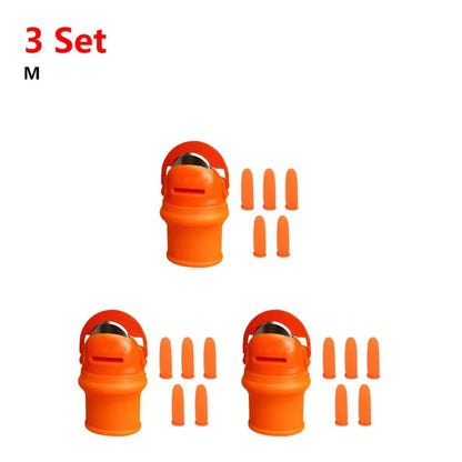 Product photo of fruit picking thumb blade set