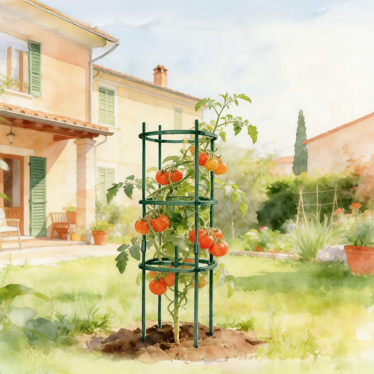 Product photo of adjustable tomato tower 3-pack