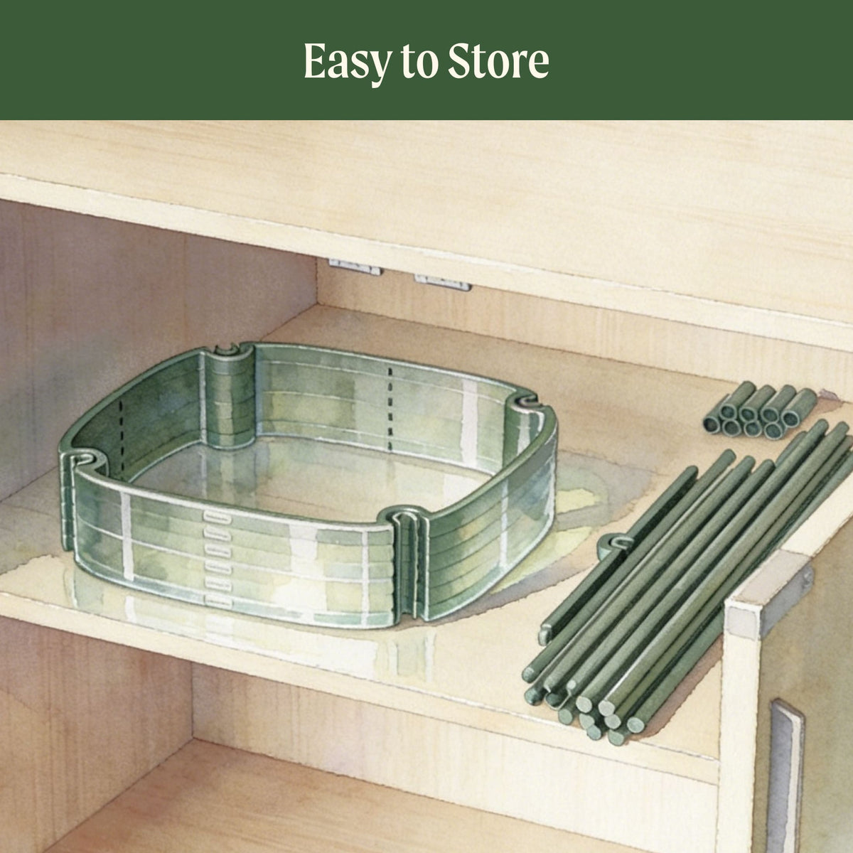 Six-Tier Tomato Tower Supports, 3 Pack