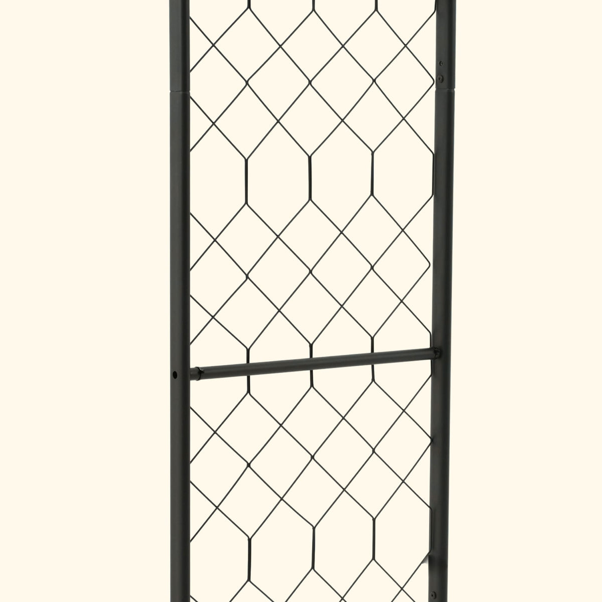 Shallow-Curve Garden Arch, Lattice Frame