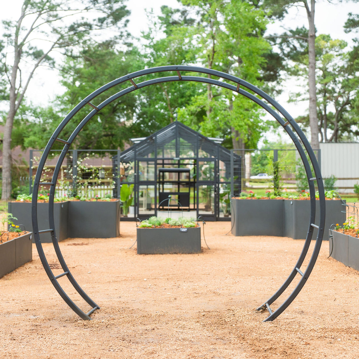 Round Moon Garden Gate