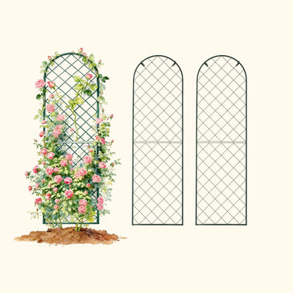 Wall-Mounted Garden Trellis