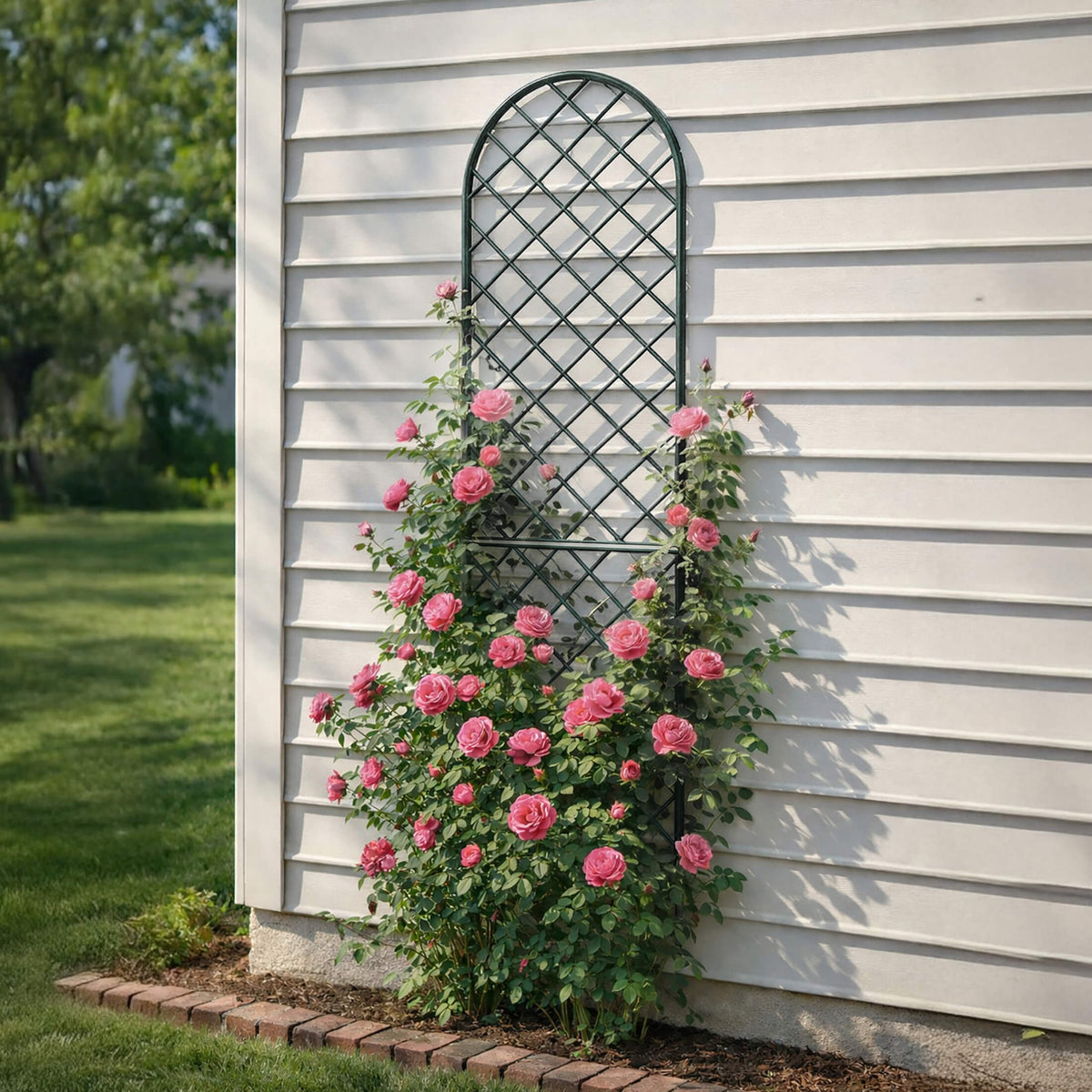 Wall-Mounted Garden Trellis