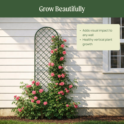 Wall-Mounted Garden Trellis