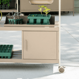 Product photo of potting bench storage cabinet