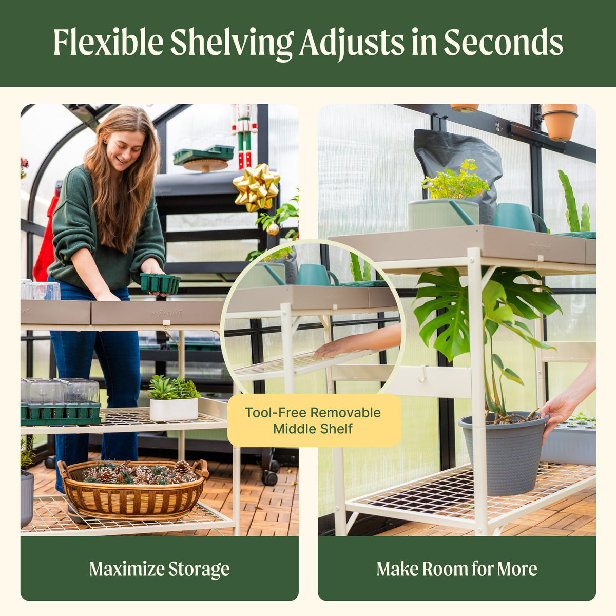Product photo of garden potting table