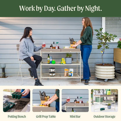 Product photo of garden potting table