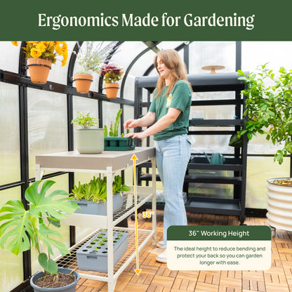 Product photo of garden potting table