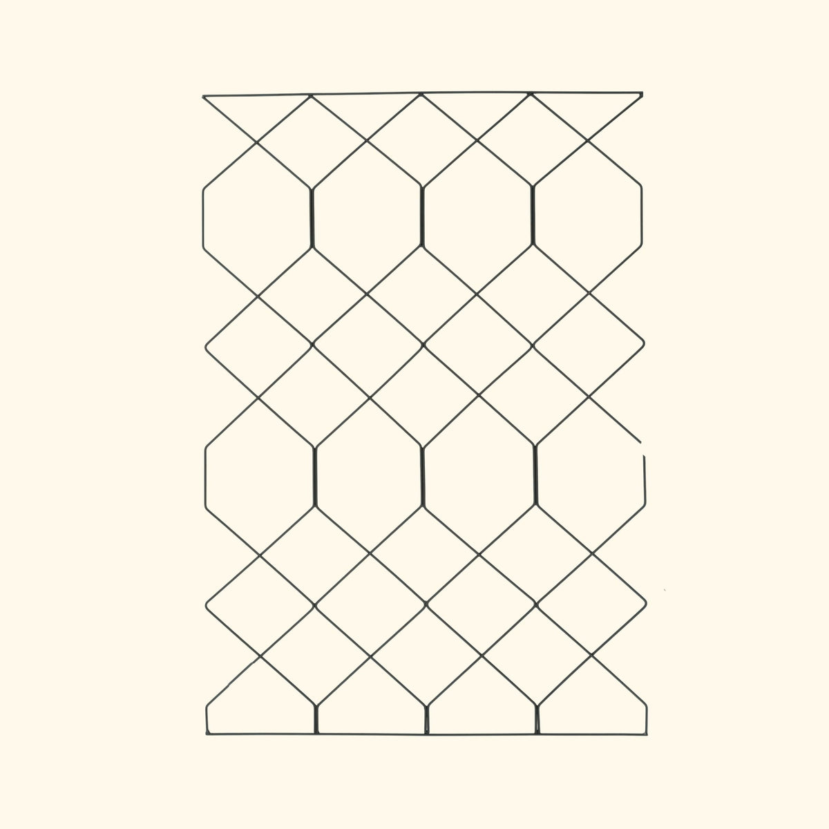 Round Lattice Garden Arch