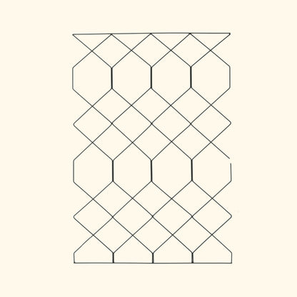 Round Lattice Garden Arch