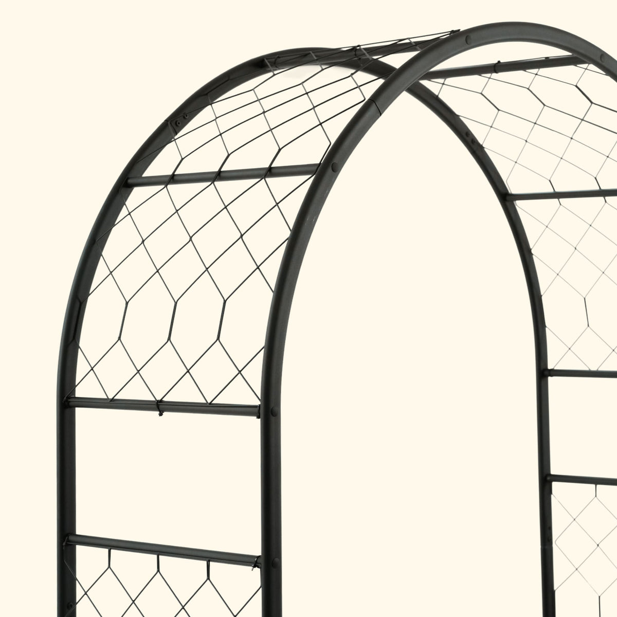 Round Lattice Garden Arch