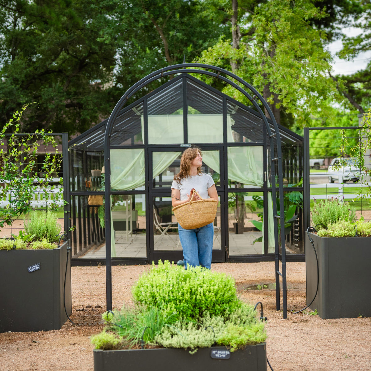 Round Garden Arch