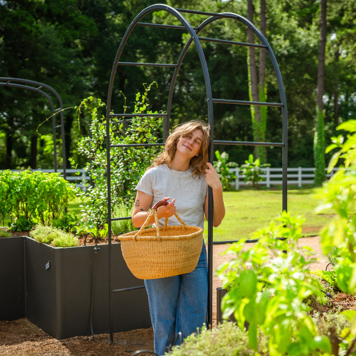 Round Garden Arch