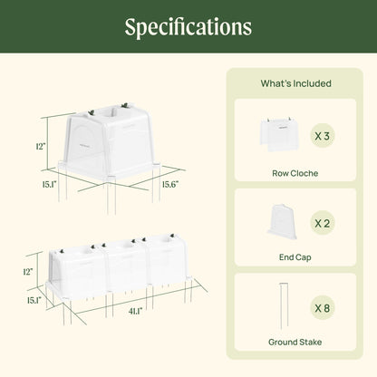 Modular Row Cloche Kit