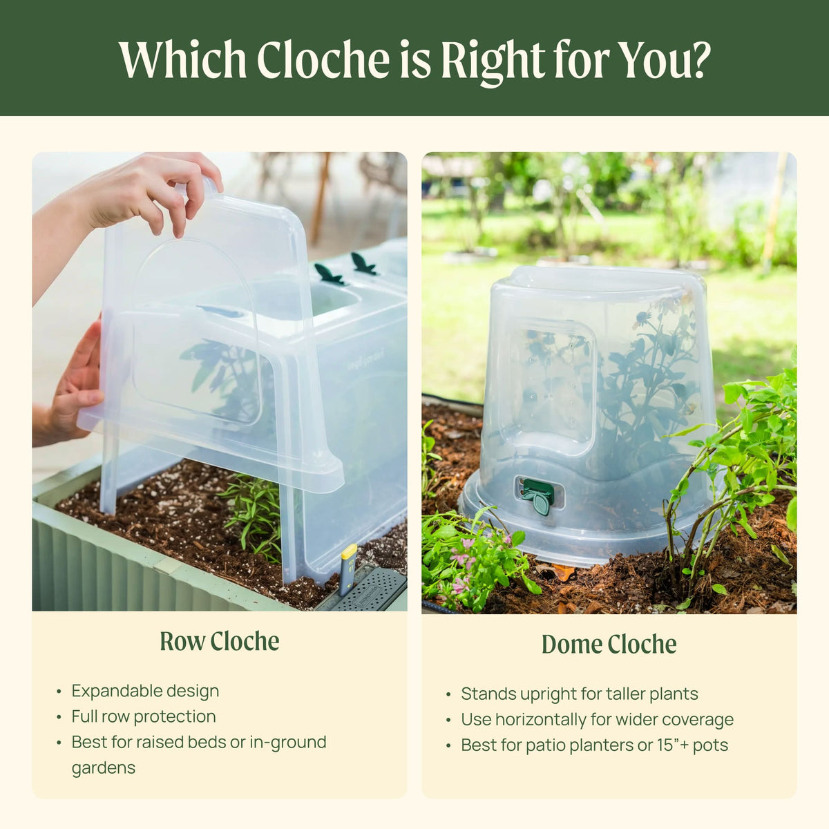 Modular Row Cloche Kit