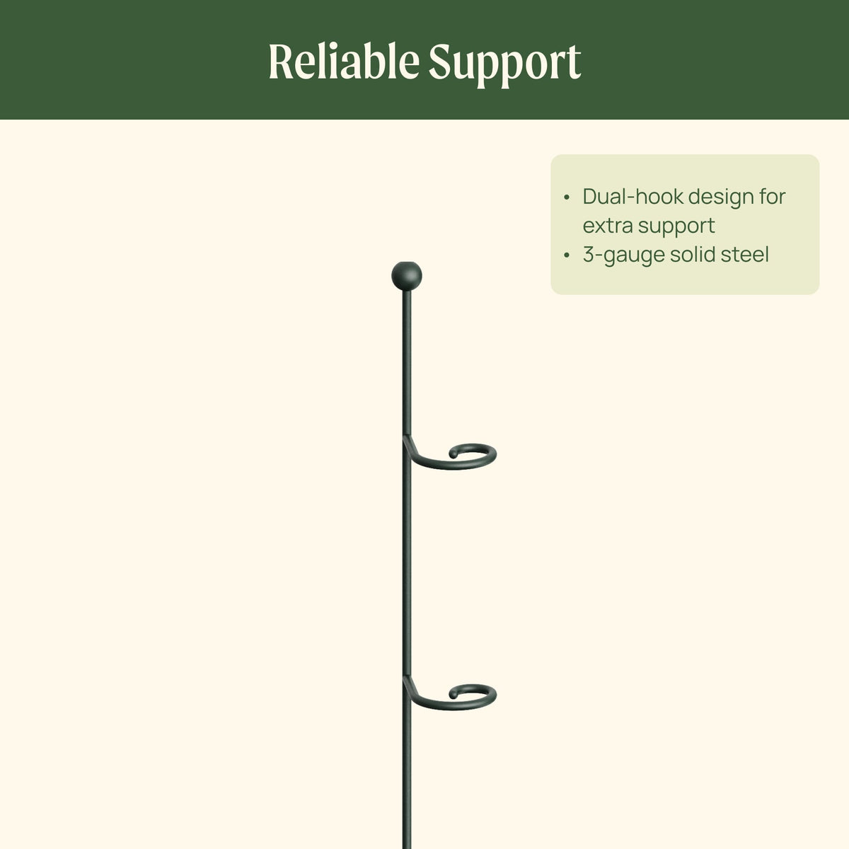 Loop Single-Stem Plant Supports, 3 Pack