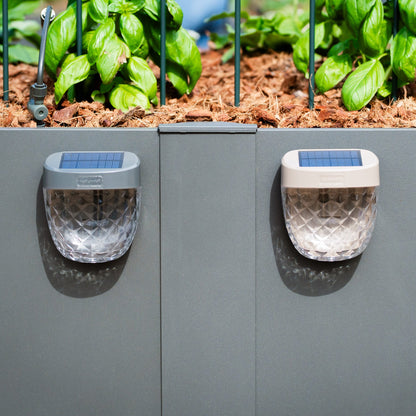 Solar Garden Light, Flat Mount