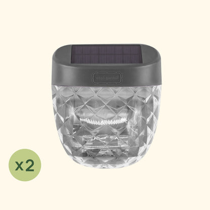 Solar Garden Light, Flat Mount
