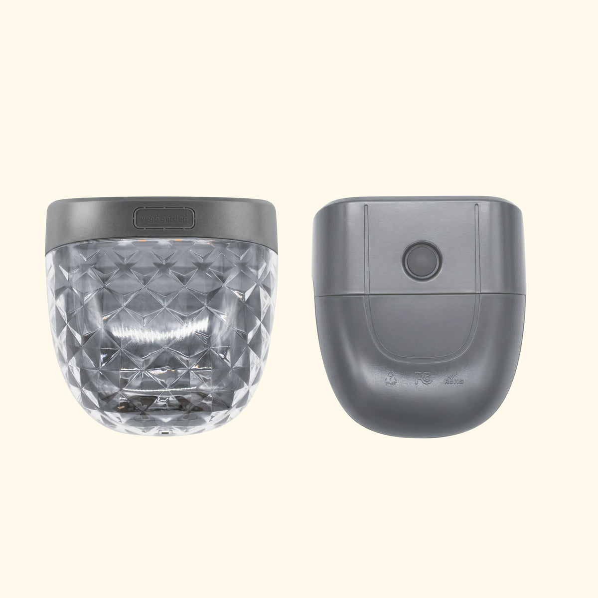 Solar Garden Light, Flat Mount