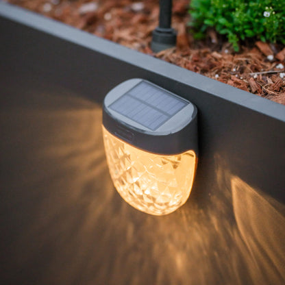 Solar Garden Light, Flat Mount