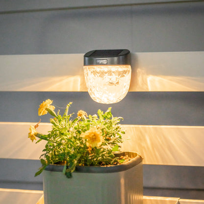 Solar Garden Light, Flat Mount