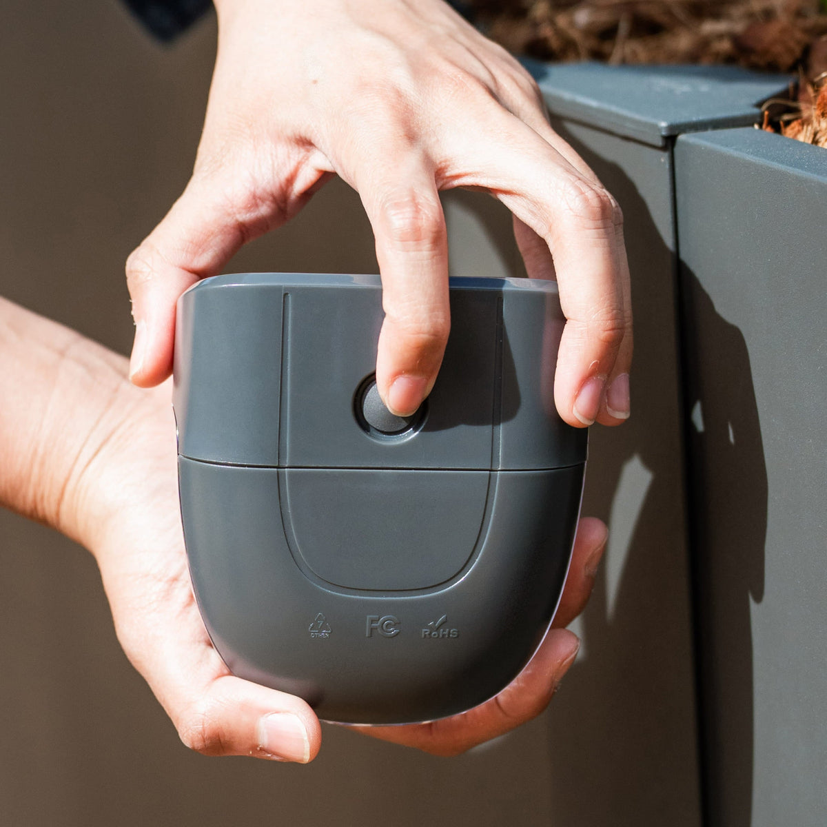 Solar Garden Light, Flat Mount